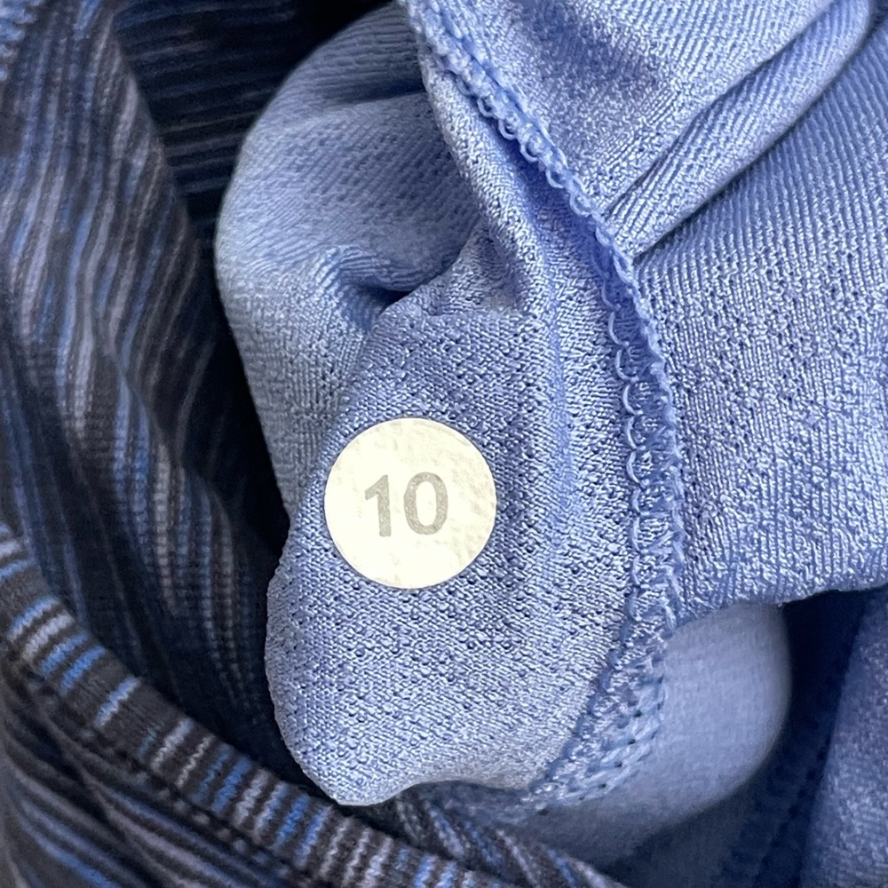 The Lululemon No Limits Tank in Lullaby and We Are From Space Cadet Blue 10 - Picture 6 of 6